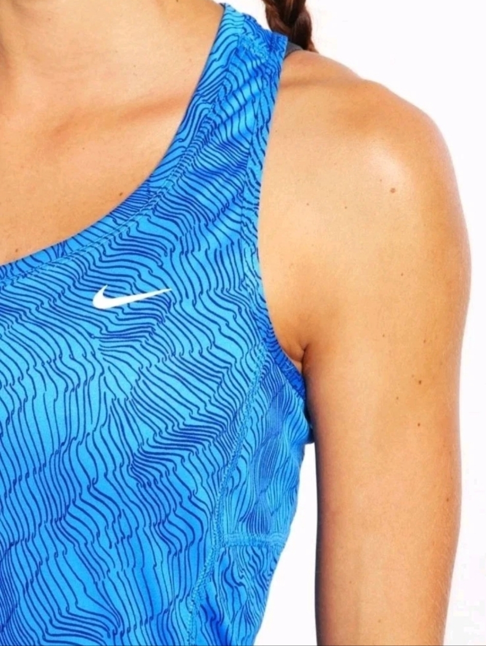 NIKE Performance Racerback Combat Tank Top - Picture 9 of 10